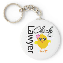 Lawyer Chick Keychain