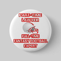 Lawyer .. Fantasy Football Expert Button
