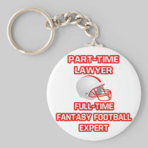 Lawyer .. Fantasy Football Expert Key Chain