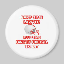 Lawyer .. Fantasy Football Expert Magnets