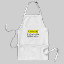 Lawyer...Hardest Job You'll Ever Love Aprons