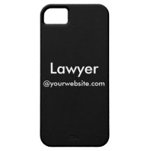 Lawyer iPhone 5 Cover