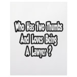 Lawyer Joke...Two Thumbs Letterhead
