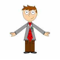 Lawyer Kid Keychain photo sculptures
