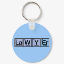 Lawyer made of Elements keychains
