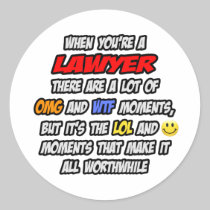 Lawyer .. OMG WTF LOL Stickers