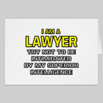 Lawyer...Superior Intelligence Cards