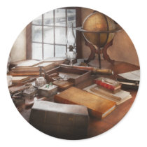 Lawyer - The Adventurer Round Sticker