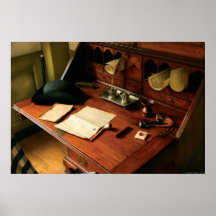 Lawyer - The desk of a gentleman Print