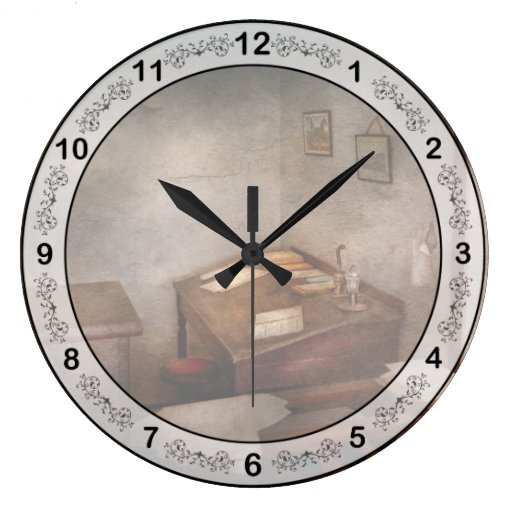 Lawyer The Law office Wall Clocks Zazzle