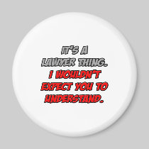 Lawyer Thing .. You Wouldn't Understand Magnets