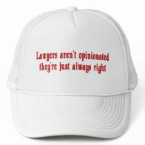 Lawyers Aren't Opinionated Hat