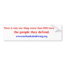 lawyers bumper stickers