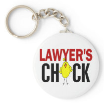 Lawyer's Chick Keychain