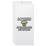 Lawyers...Like Regular People, Only Smarter Rack Card