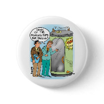 Lawyers Talk About Time Machine Pinback Button