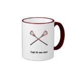 Lay It On Me Lacrosse Coffee Mug