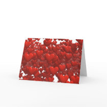 Layer of Floating Hearts cards by cambembe Layer of Floating Hearts cards