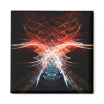 Layers of flame magnets