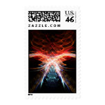 Layers of flame postage