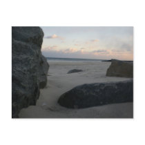 Laying on beaches at sunset postcards by bhappyboutique Laying on beaches at sunset postcards
