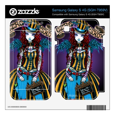 Layla Circus Tattoo Angel Samsung Galaxy S 4G Skin by mykajelina