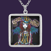 "Layla" Steampunk Circus Tattoo Sideshow Necklace