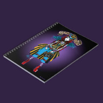 "Layla" Steampunk Circus Tattoo Sideshow Notebook