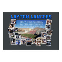 Layton Lancers Football posters