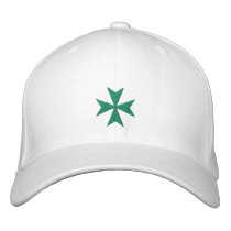 Lazarus Cross Embroidered Hat embroidered hats by silhouette_emporium Lazarus Cross Embroidered Hat embroidered hats