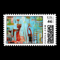 Lazarus Rising Stamp stamps