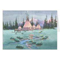 LAZY AFTERNOON TIPI CAMP by SHARON SHARPE cards