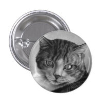 Lazy Afternoons Cat Button buttons