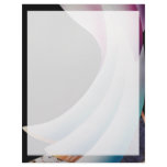 Lazy blue letterhead
