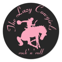 Lazy Cowgirls sticker by pattodd Lazy Cowgirls sticker