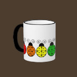Lazy Daisy Ladybugs Mug