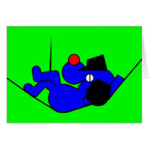 Lazy Dog - blue cards