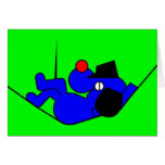 Lazy Dog - blue cards
