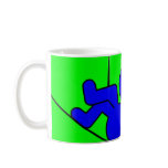 Lazy Dog - blue mugs
