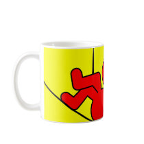 Lazy Dog - red Mug