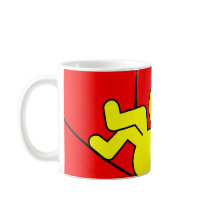 Lazy Dog - yellow mugs