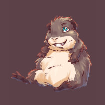 Lazy Guinea Pig t-shirts