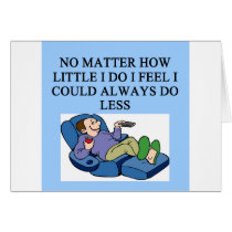 lazy guy cards