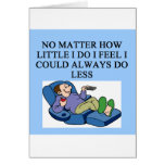 lazy guy card