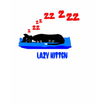 LAZY KITTEN t-shirts
