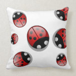 Lazy Ladybug Pillows
