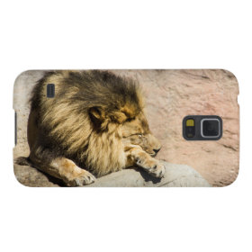 Lazy Lion Phone Case Galaxy S5 Cover