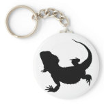 Lazy Lizard Keychain