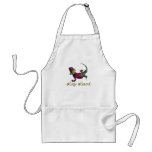 Lazy Lizard  - Rainbow aprons
