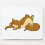 Lazy Sleeping Cat mousepads